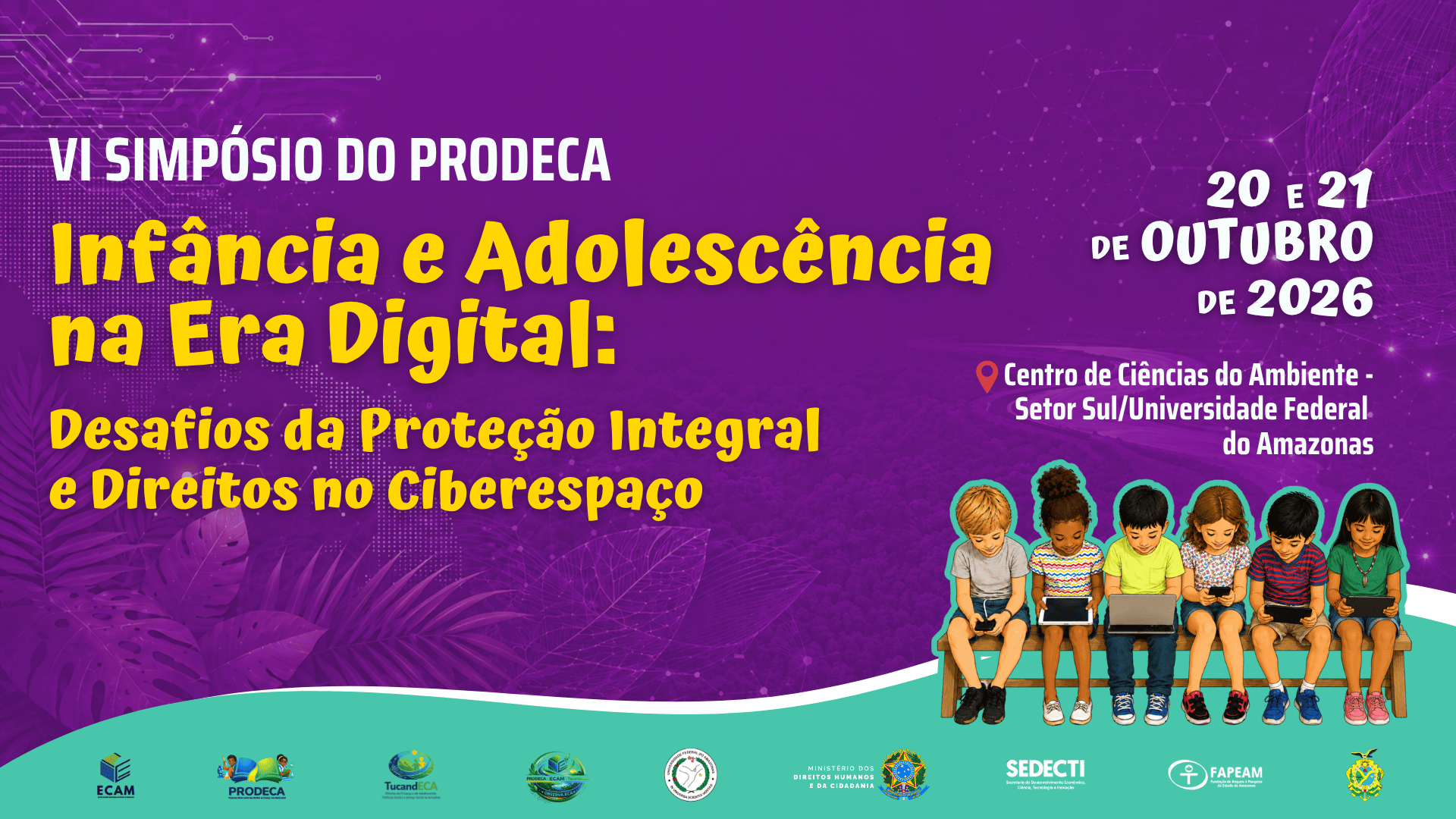 VI Simpósio do PRODECA - Inscrição, Monitoria, Submissões de Trabalhos e mais!