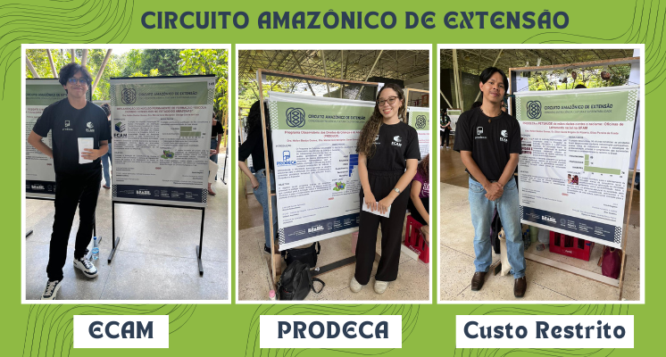 Programa Observatório dos Direitos da Criança e do Adolescente - PRODECA e Escola Ouvindo Conselhos no Estado do Amazonas - ECAM marcam presença no Circuito Amazônico de Extensão